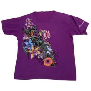 Vintage 1994 Stand Out Designs Gardner Artwork Dollywood Single Stitch Tee USA